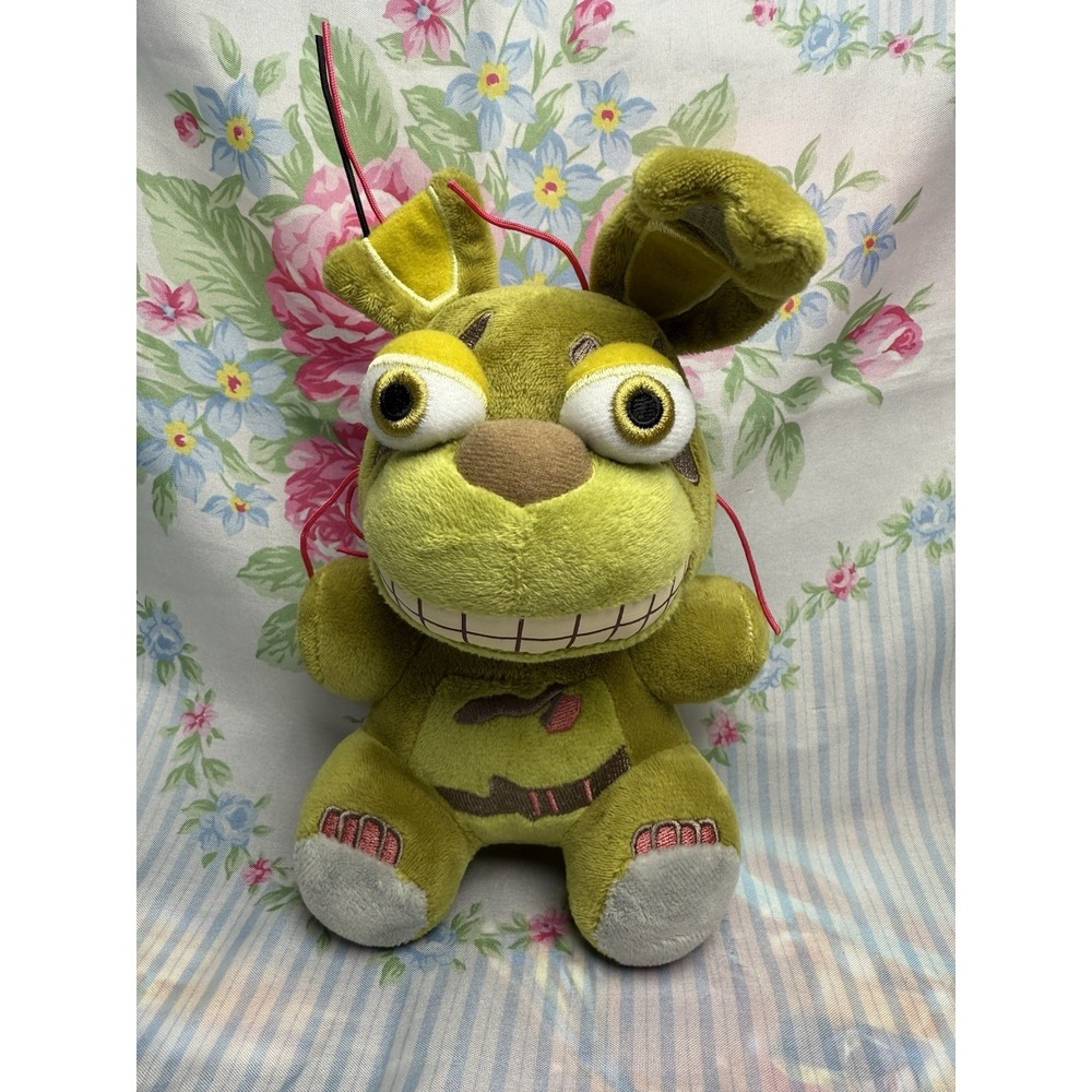 Five Nights at Freddy's Springtrap Bunny Plush‎ Green FNAF 7"
